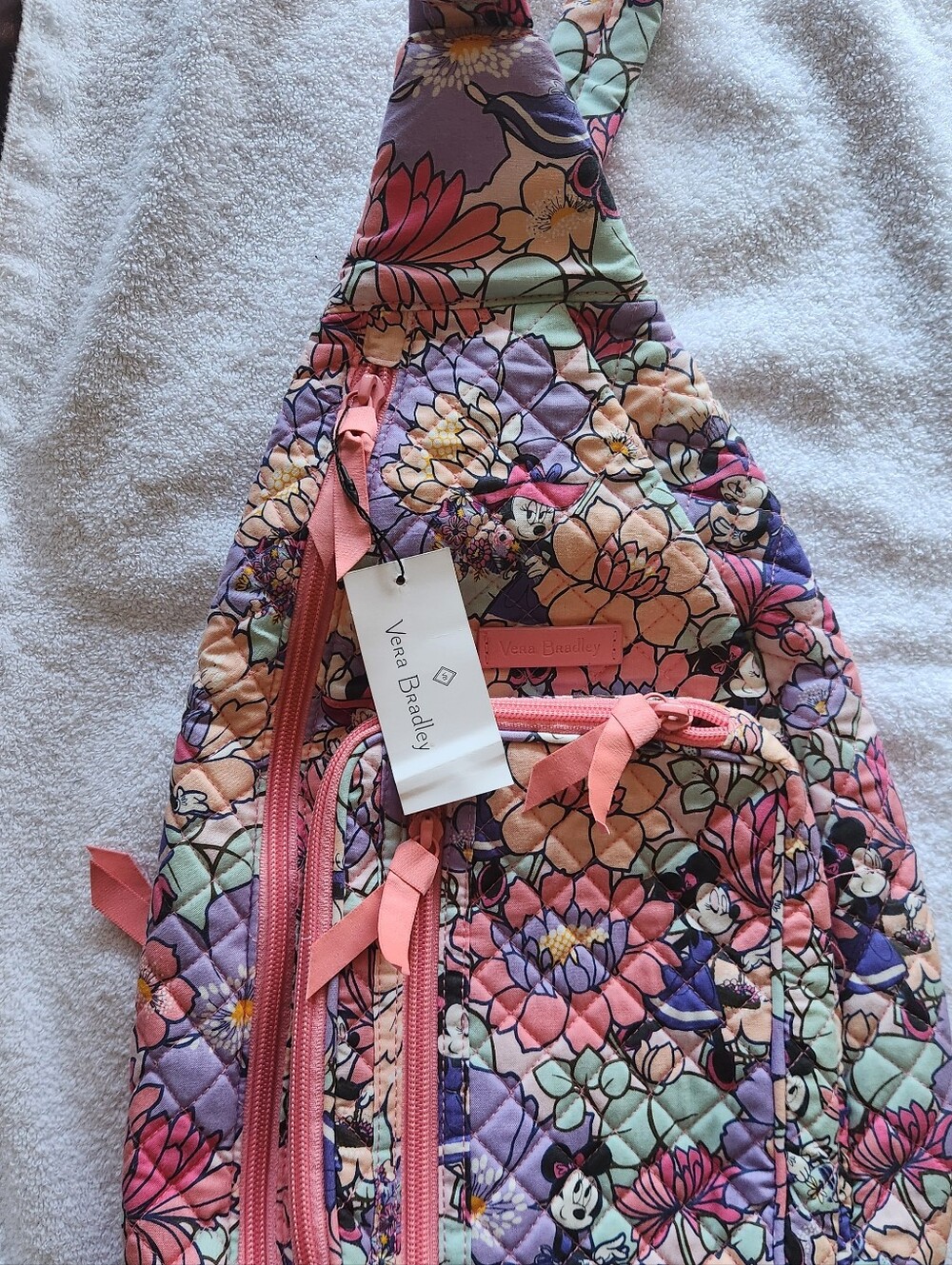 Minnie By Vera Bradley Garden Party  Sling Bag